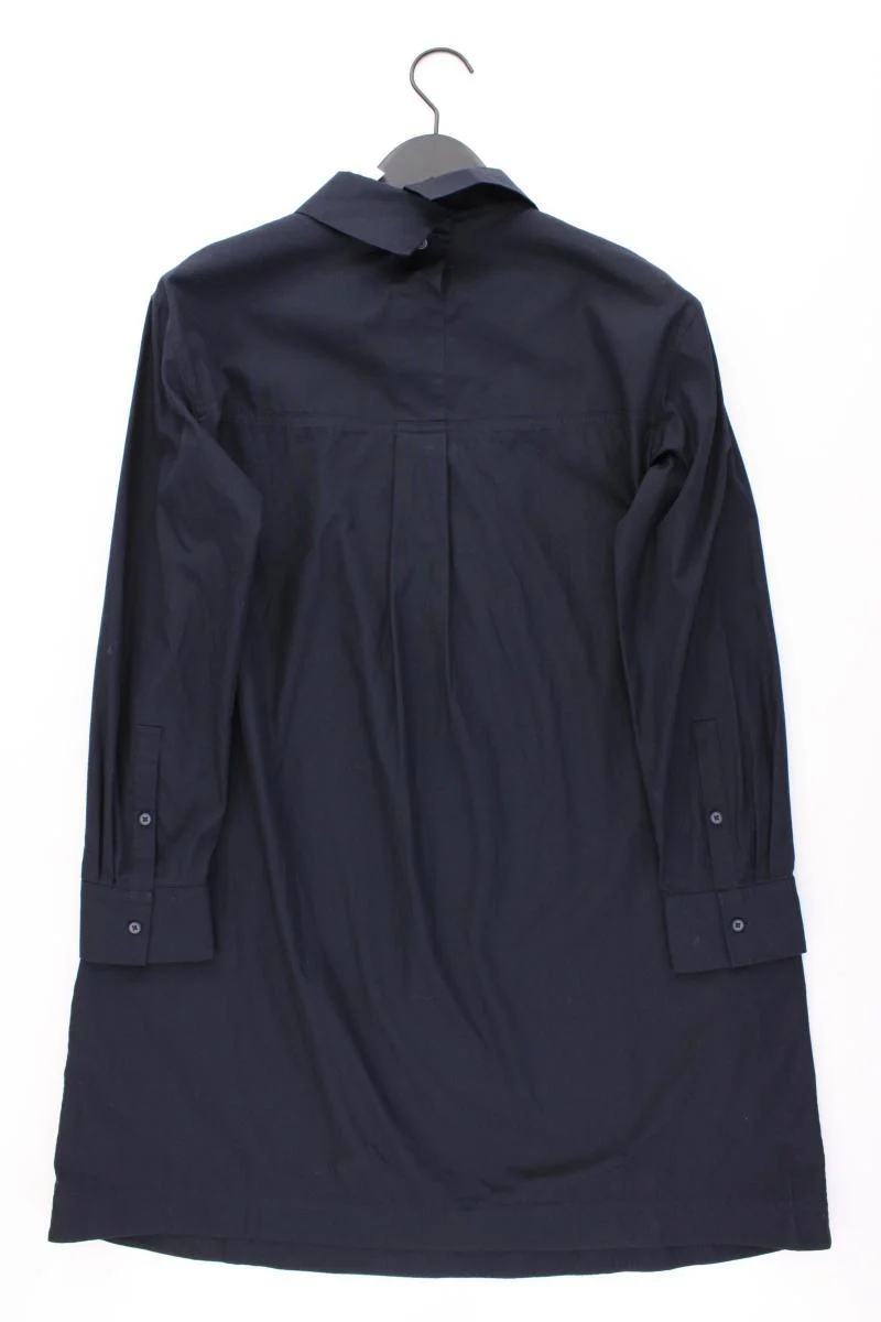 Cos Blusenkleid Gr. 38 Langarm blau aus Baumwolle