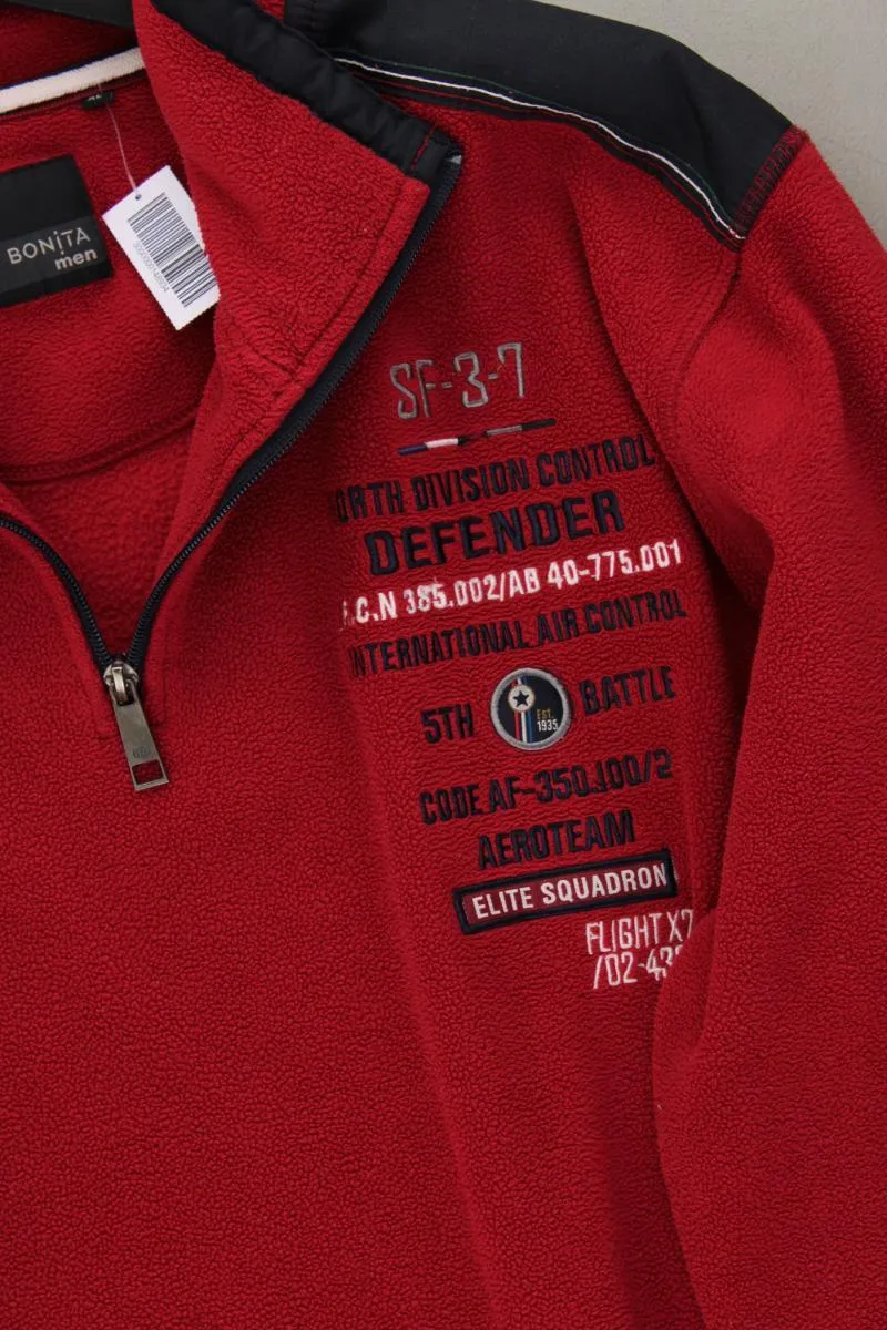 Bonita Fleecepullover für Herren Gr. XL rot