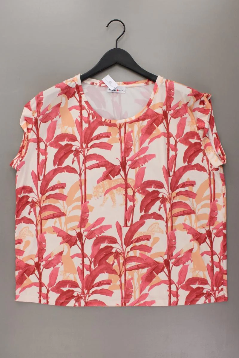 Helena Vera Printshirt Gr. 48 Kurzarm orange
