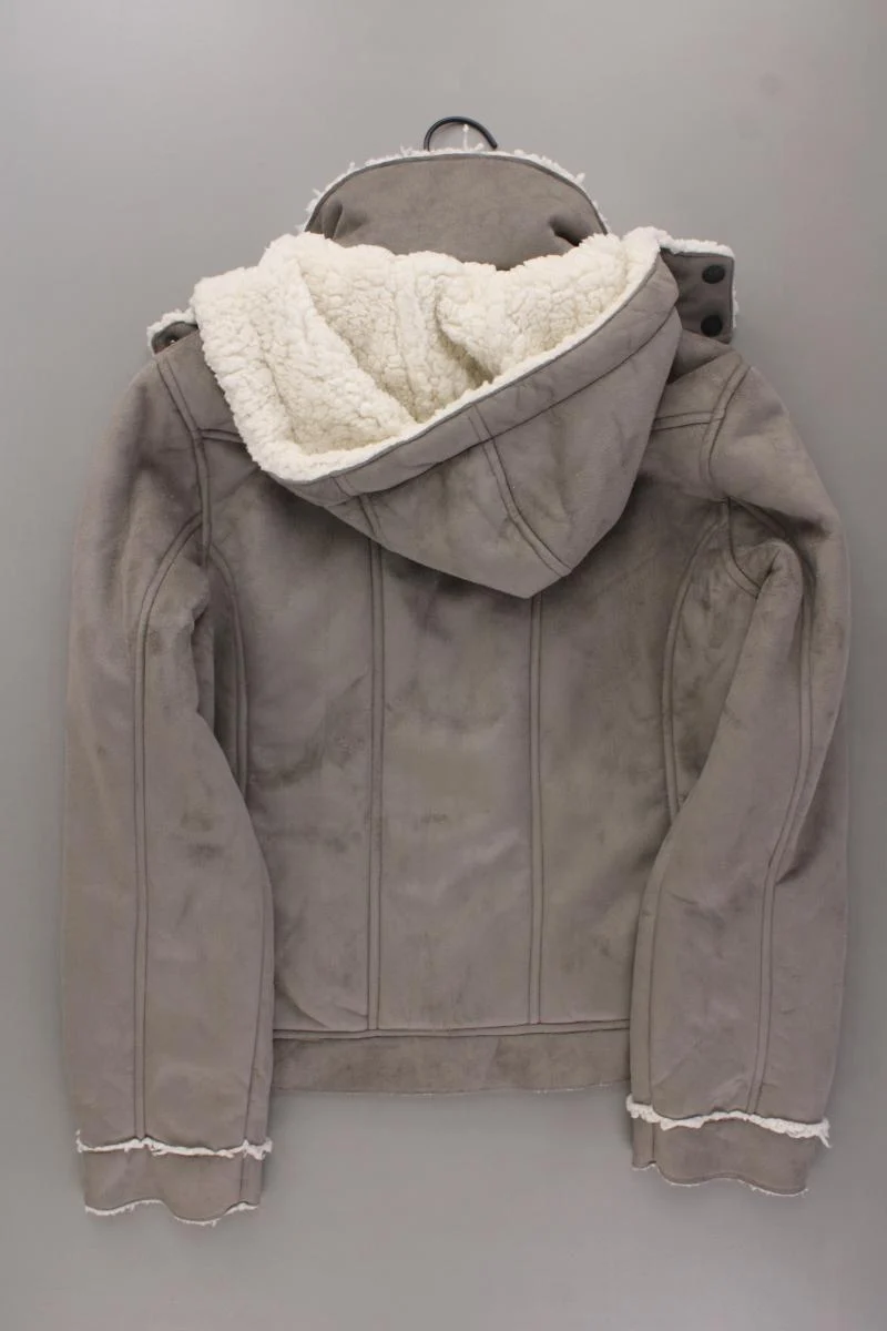 Cecil Winterjacke Gr. M grau aus Polyester