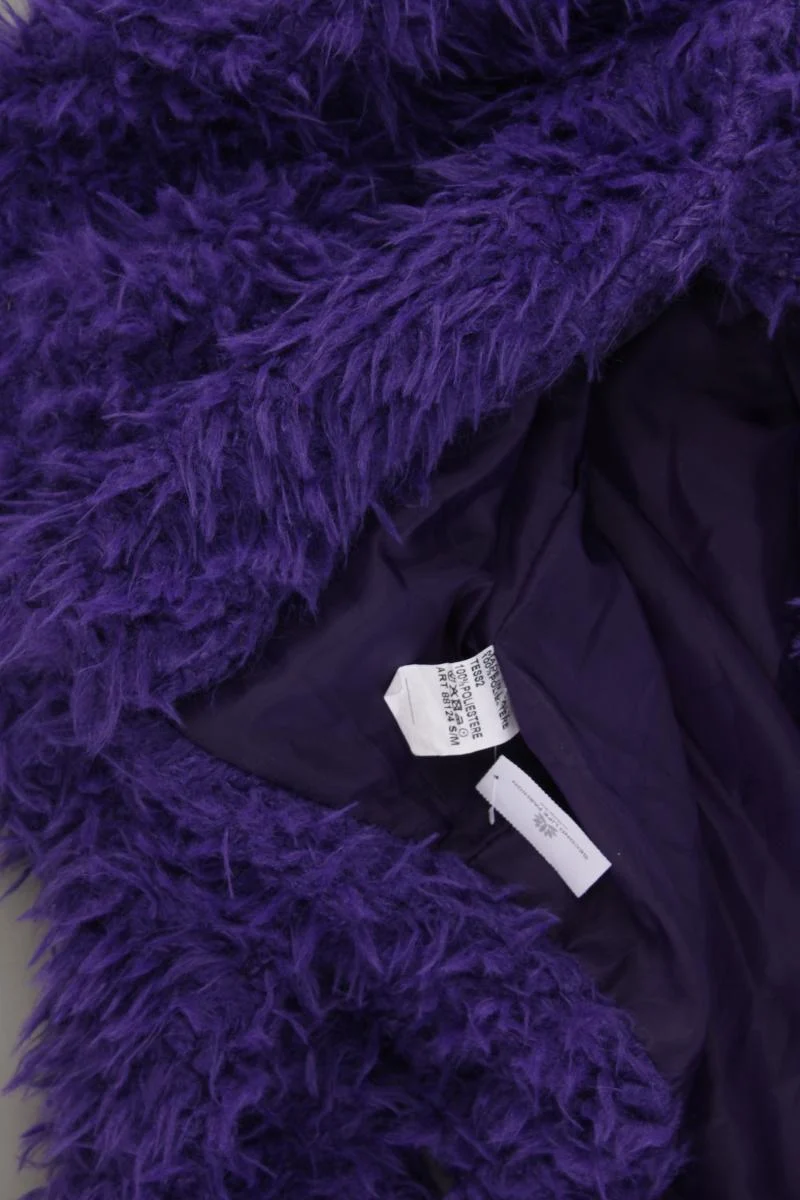 Kapuzenjacke Gr. S/M lila aus Polyester