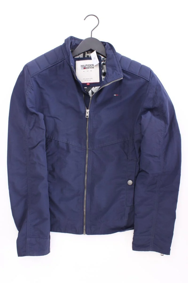 Hilfiger Denim Übergangsjacke für Herren Gr. S blau aus Polyester