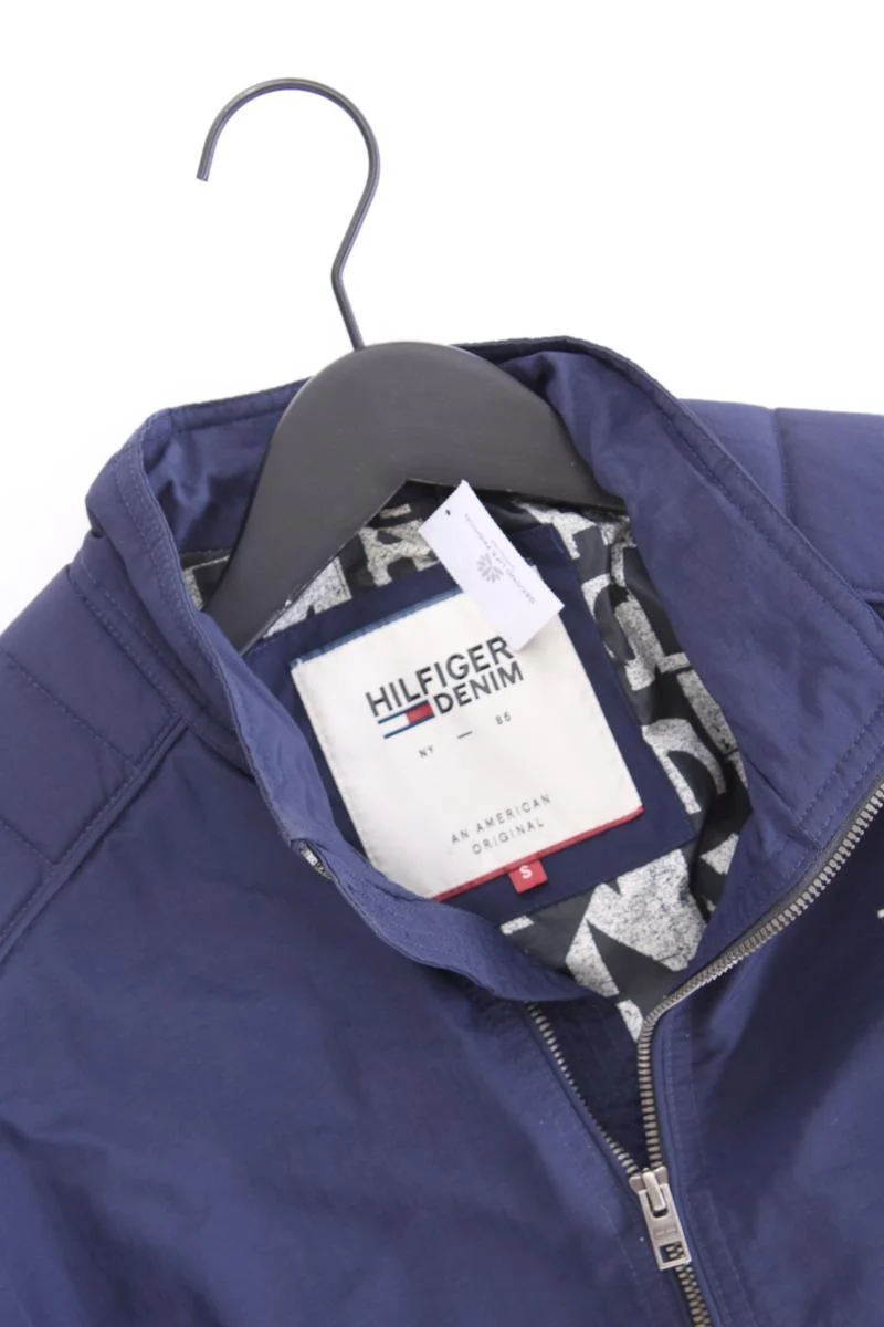 Hilfiger Denim Übergangsjacke für Herren Gr. S blau aus Polyester