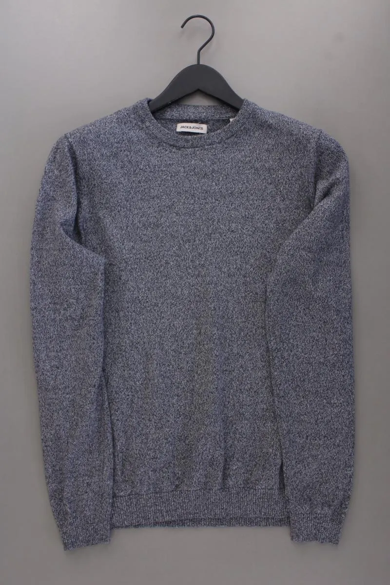 Jack & Jones Feinstrickpullover für Herren Gr. S grau aus Baumwolle