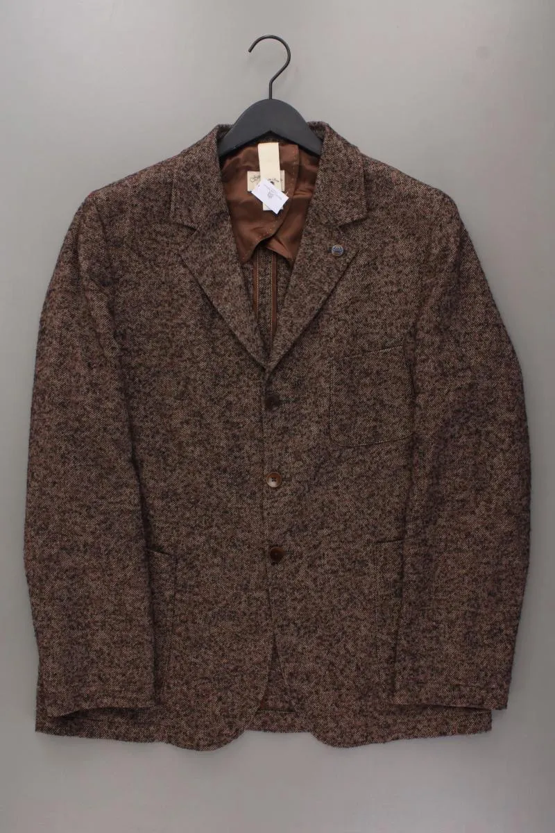 Club of Gents Wollsakko für Herren Gr. 54 braun