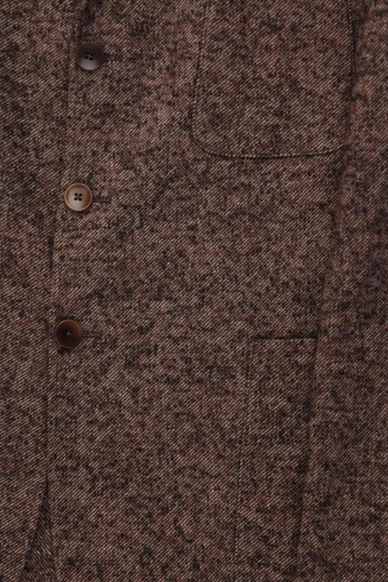 Club of Gents Wollsakko für Herren Gr. 54 braun