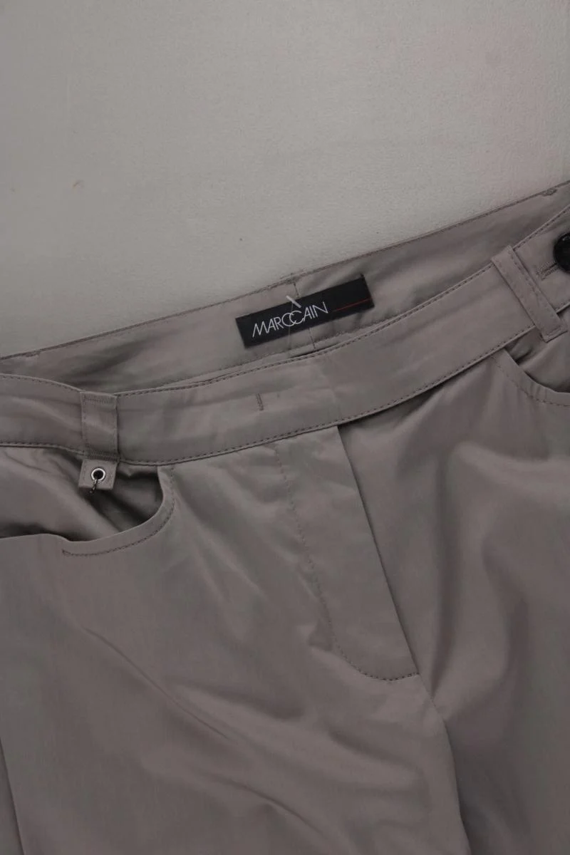 Marc Cain Hose Gr. 36 grau aus Baumwolle