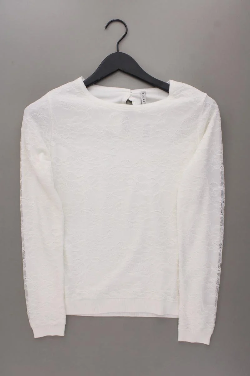 Guess Langarmpullover Gr. XS neuwertig creme aus Viskose
