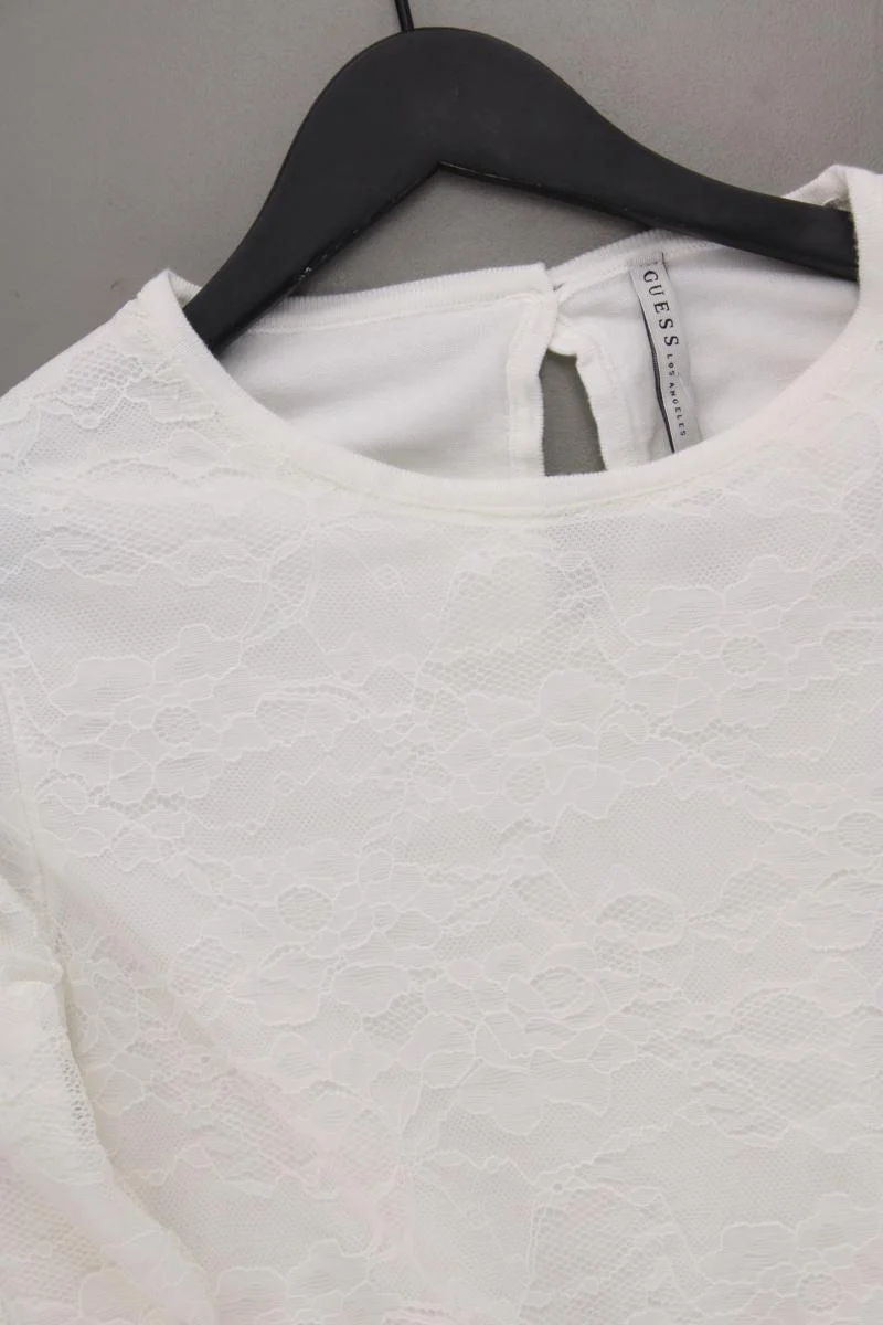 Guess Langarmpullover Gr. XS neuwertig creme aus Viskose