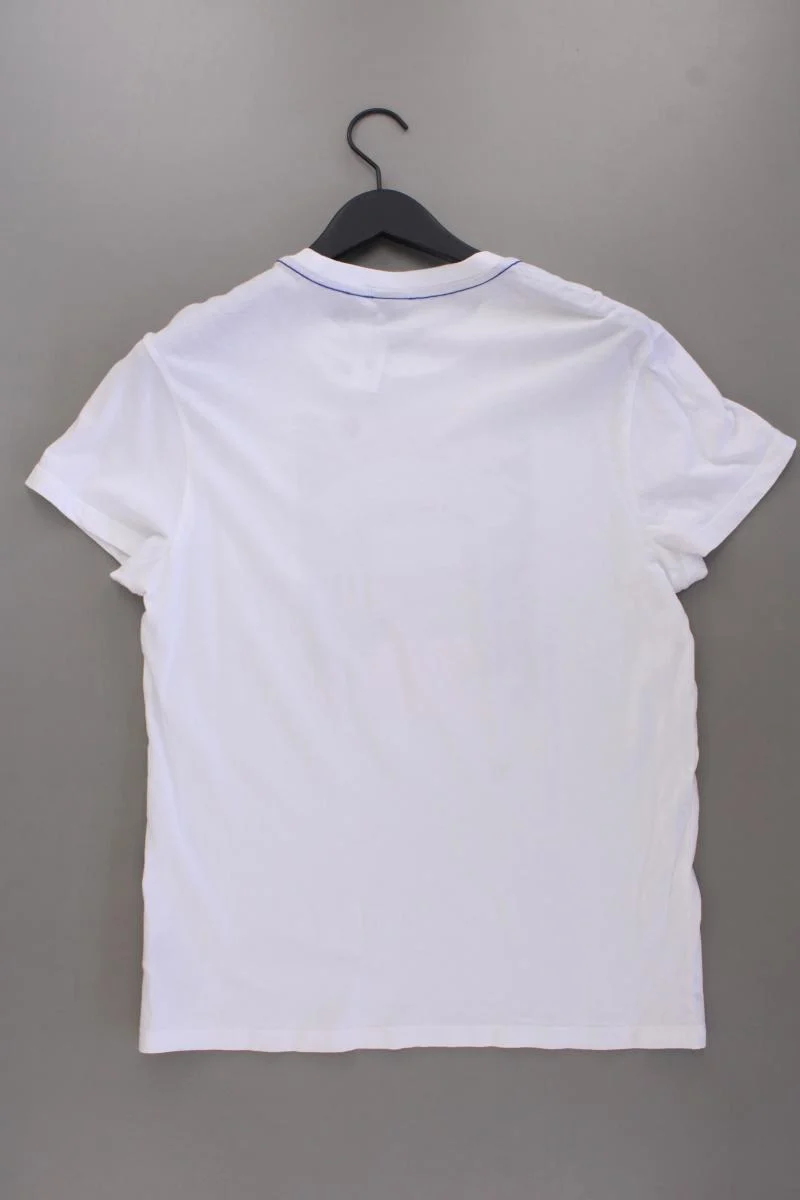 G-Star RAW Printshirt für Herren Gr. XS neuwertig Kurzarm weiß aus Baumwolle