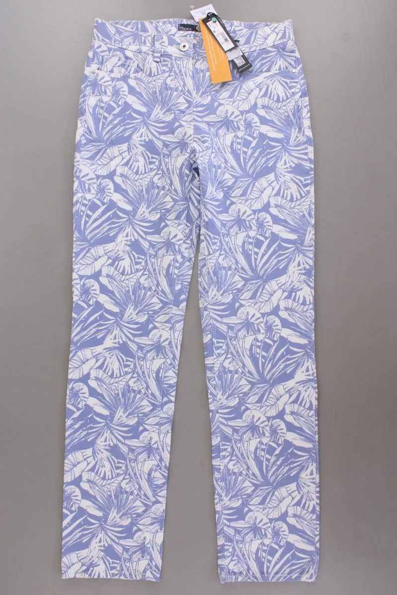 Atelier Gardeur Hose Gr. 36 neu mit Etikett Modell Inga blau aus Baumwolle
