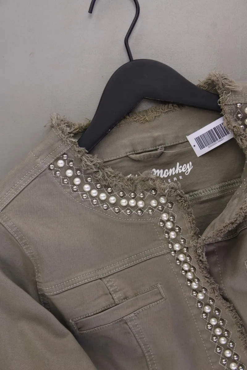 Blue Monkey Classic Jacke Gr. XL neuwertig olivgrün aus Baumwolle