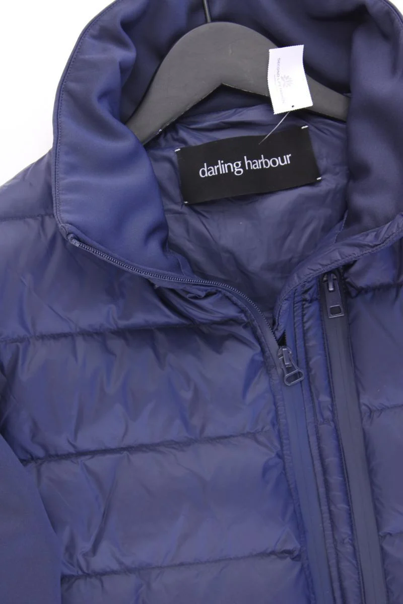 Darling Harbour Classic Jacke Gr. 40 neuwertig blau aus Polyester