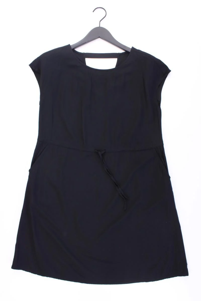 Tom Tailor (Denim) Kurzarmkleid Gr. XS schwarz aus Viskose