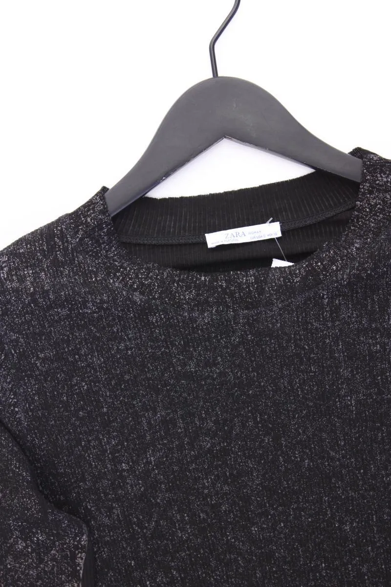 Zara T-Shirt Gr. S Kurzarm grau