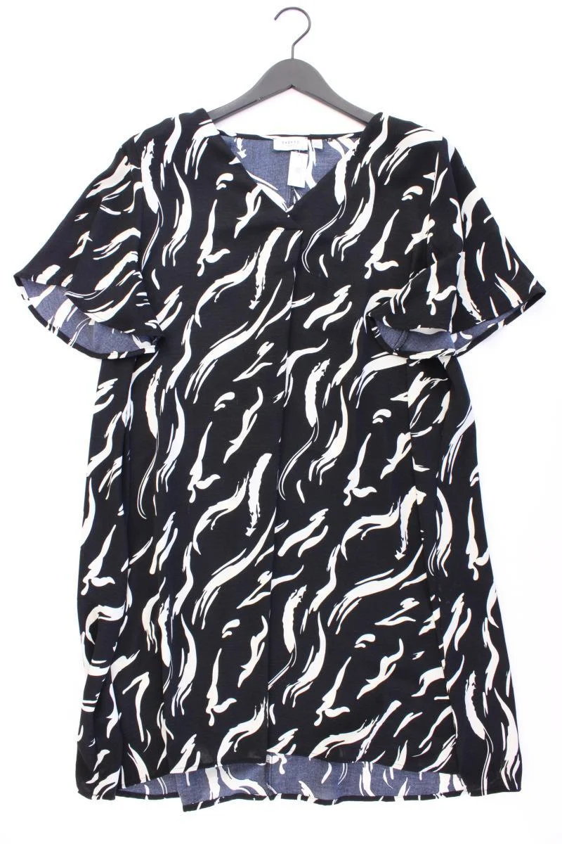 Vila Evoked Kleid Gr. 46 Kurzarm schwarz