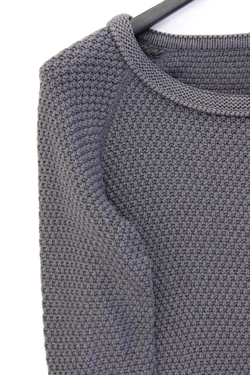 Marc Cain Feinstrickpullover Gr. 36 grau aus Baumwolle