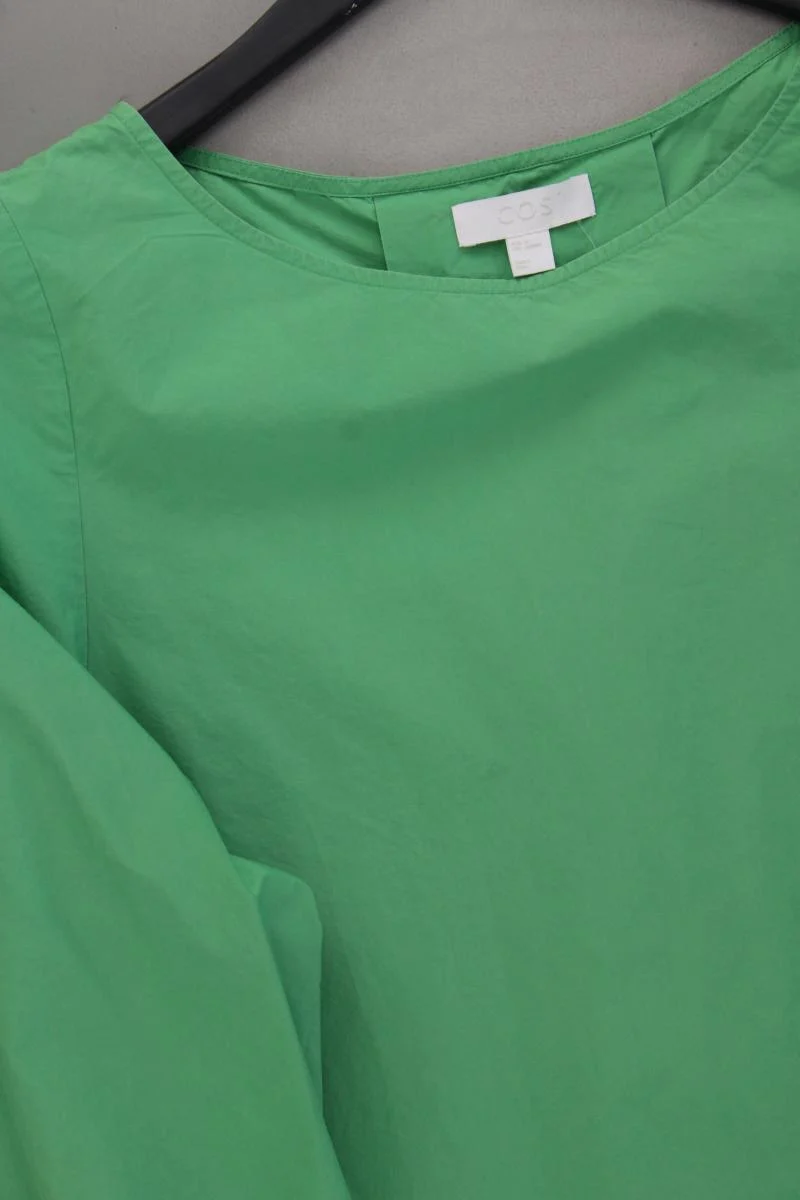 Cos Kurzarmkleid Gr. 36 neuwertig grün aus Baumwolle
