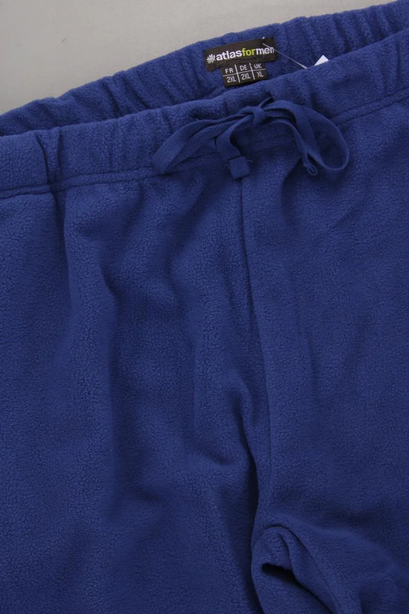 Atlas For Men Fleecehose für Herren Gr. XXL neuwertig blau aus Polyester