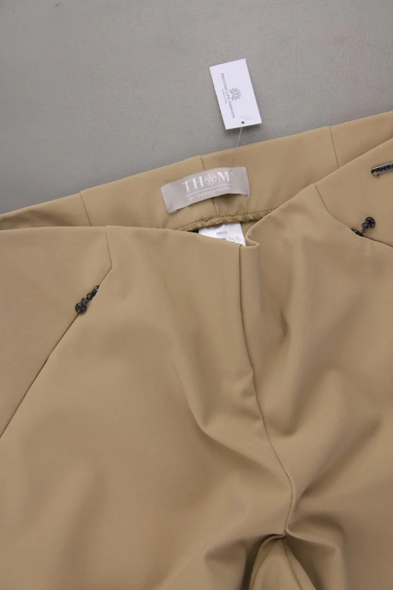 Thom by Thomas Rath Stretchhose Gr. 38 neuwertig creme aus Polyamid
