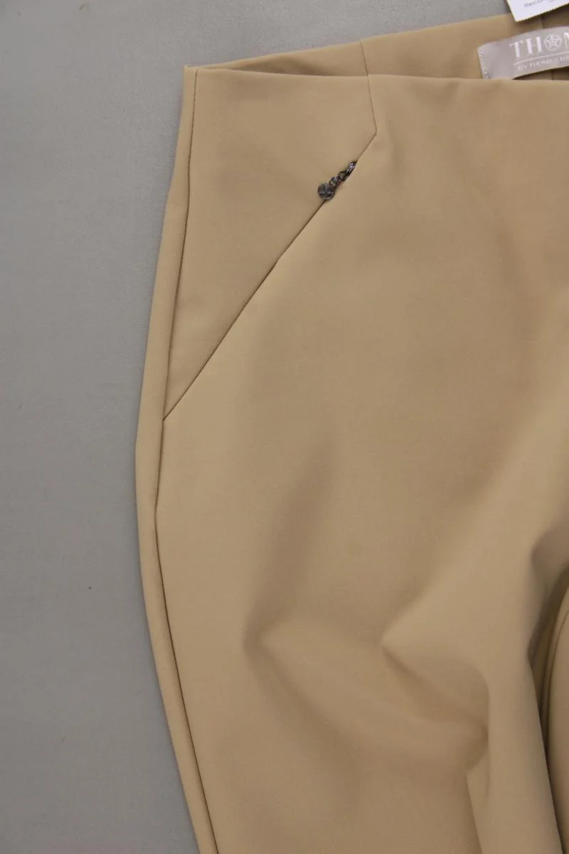 Thom by Thomas Rath Stretchhose Gr. 38 neuwertig creme aus Polyamid