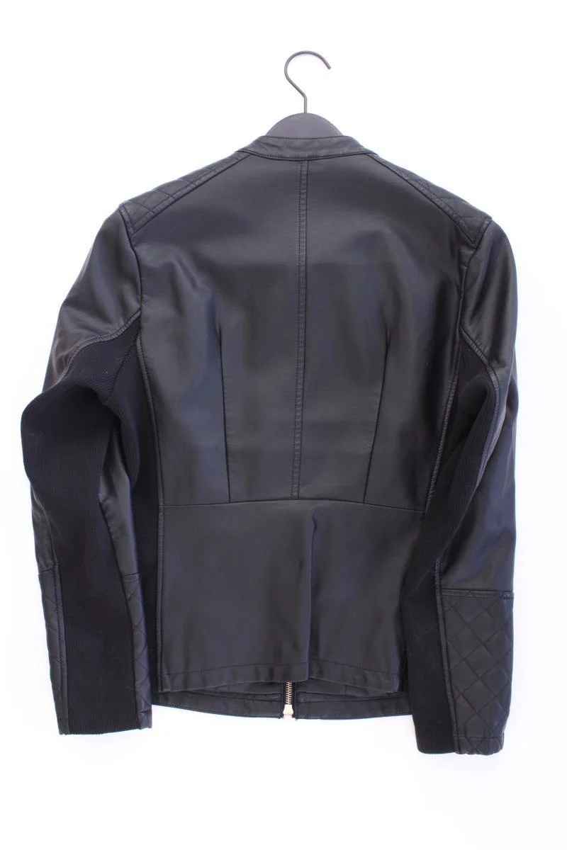 VA Milano Kunstlederjacke Gr. 44 schwarz aus Viskose