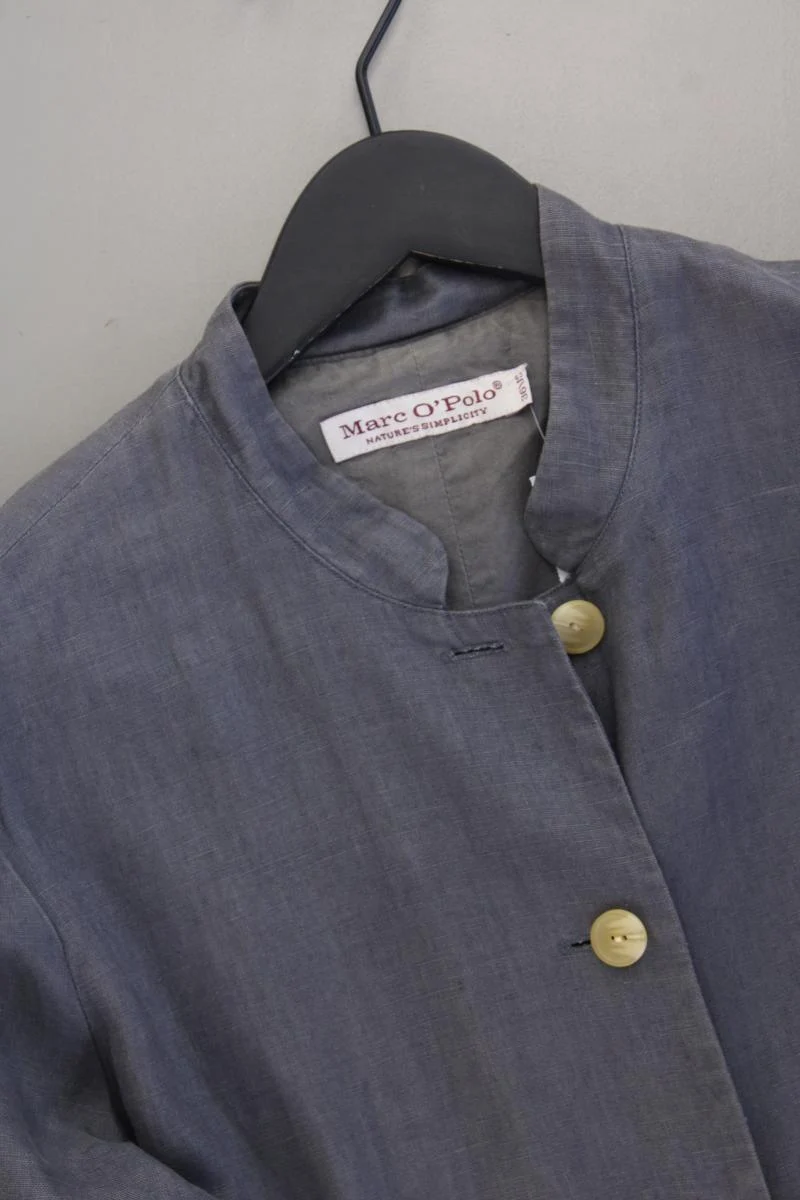 Marc O'Polo Vintage Leinenmantel Gr. 36 grau