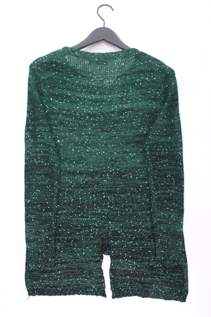 Grobstrickpullover Gr. M neu mit Etikett Neupreis: 29,9€! mit Pailletten grün