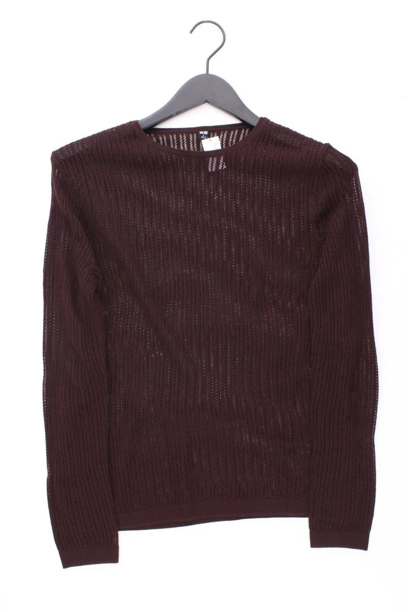 Uniqlo Feinstrickpullover Gr. M lila aus Polyacryl