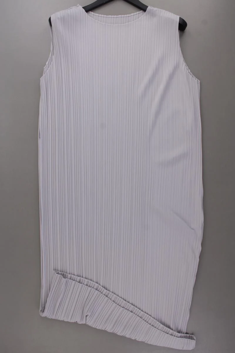 Uniqlo Midikleid Gr. L Ärmellos grau aus Polyester