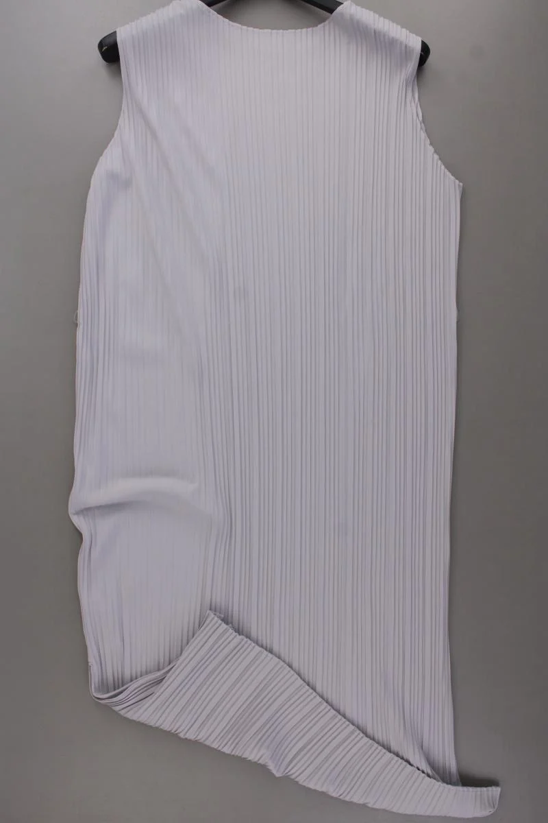 Uniqlo Midikleid Gr. L Ärmellos grau aus Polyester