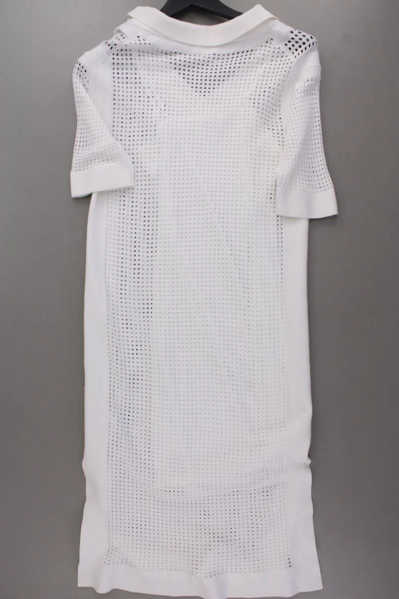 s.Oliver Kurzarmkleid Gr. 36 creme aus Polyester