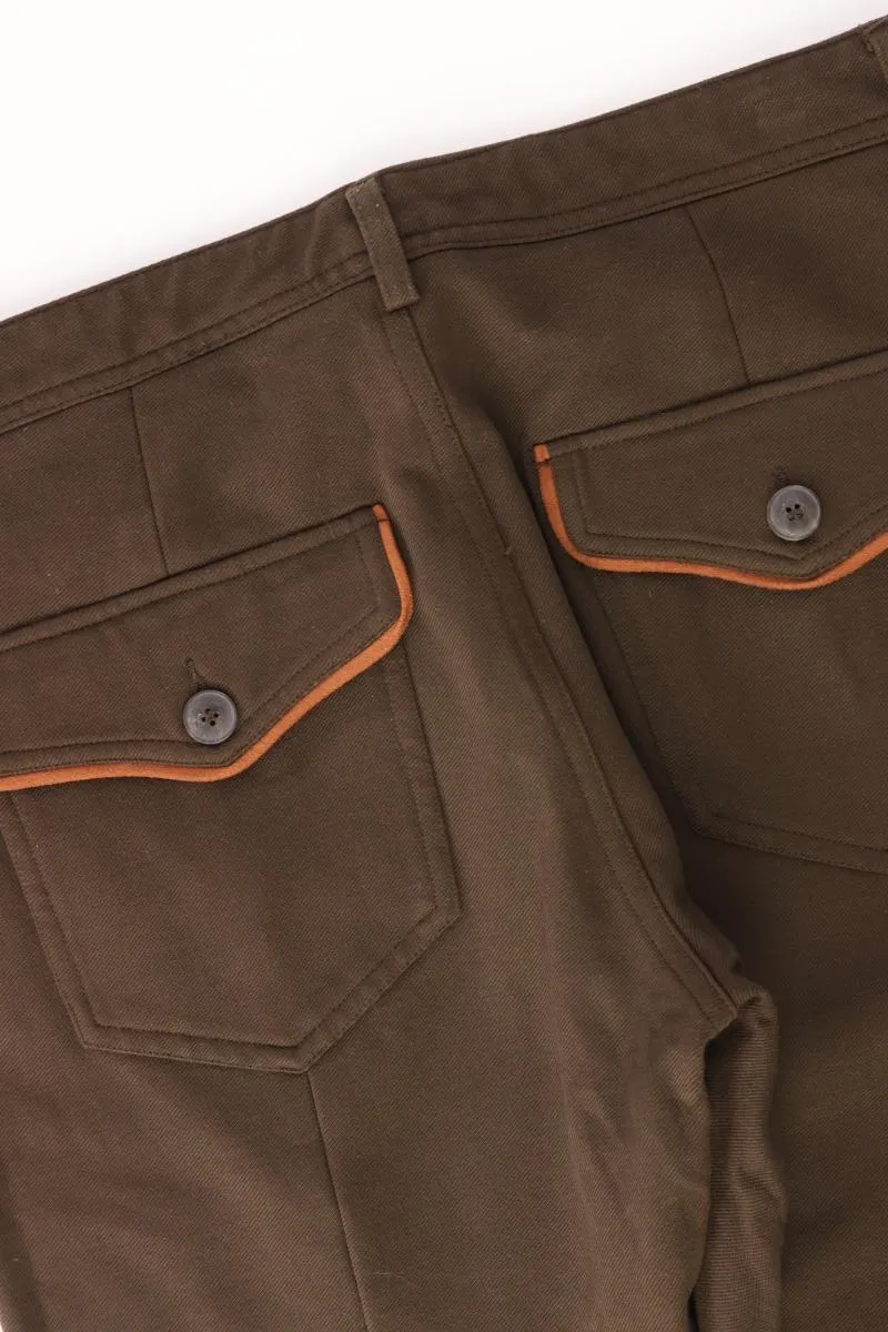 United Colors of Benetton Five-Pocket-Hose Gr. 40 braun aus Viskose
