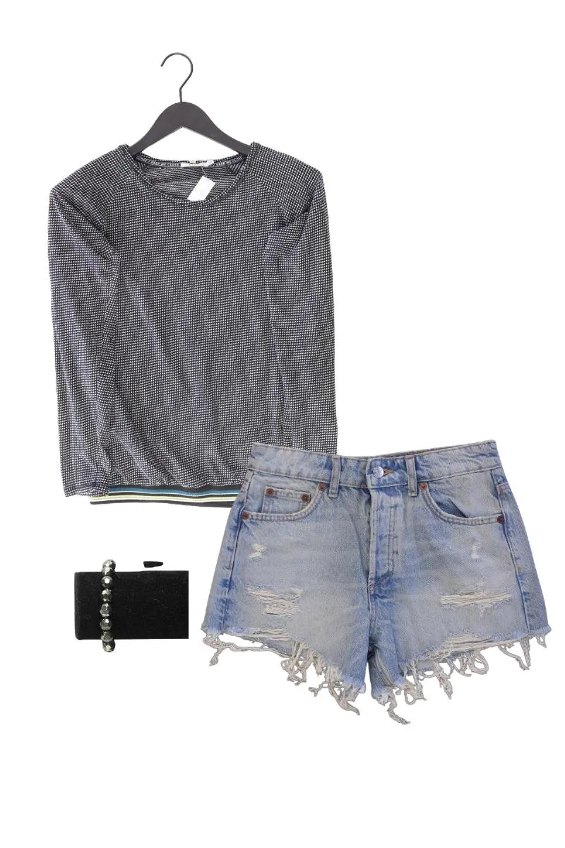 Second Hand Outfit Größe XS mit Cecil Longsleeve-Shirt in Gr. XS und Armband