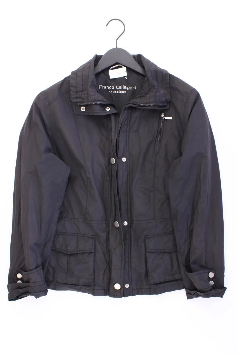 Franco Callegari Übergangsjacke Gr. 44 schwarz