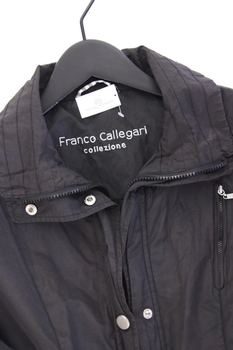 Franco Callegari Übergangsjacke Gr. 44 schwarz