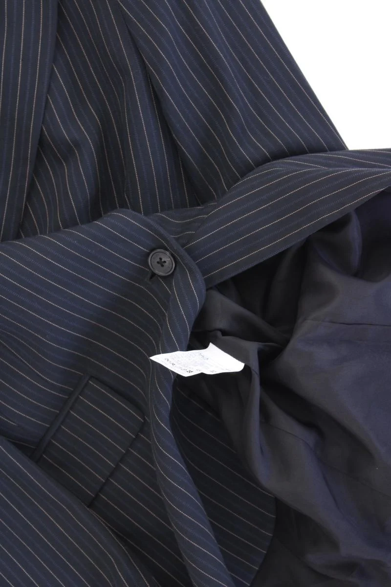 Sisley Longblazer Gr. IT 44 (M) gestreift Vintage grau aus Viskose