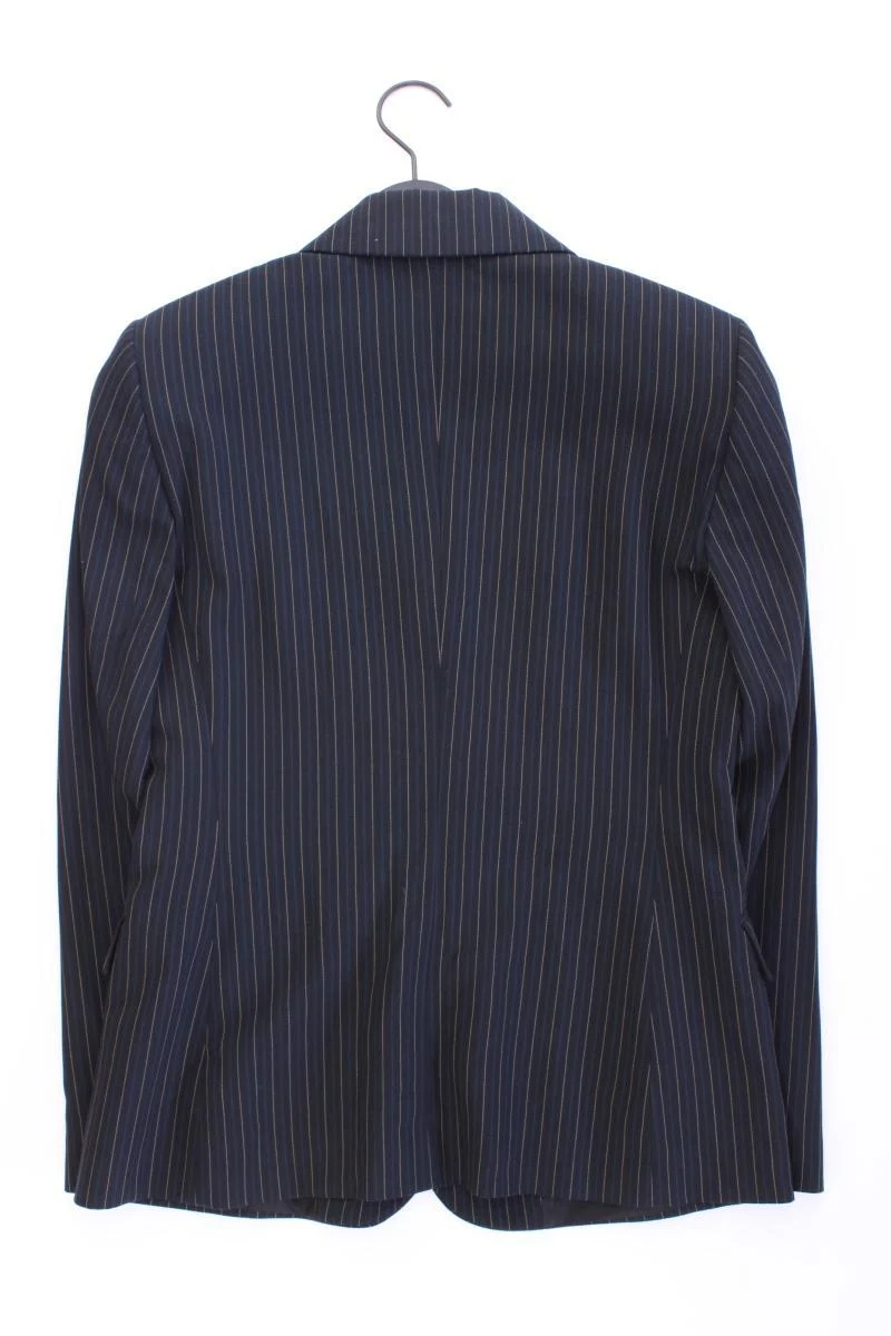 Sisley Longblazer Gr. IT 44 (M) gestreift Vintage grau aus Viskose