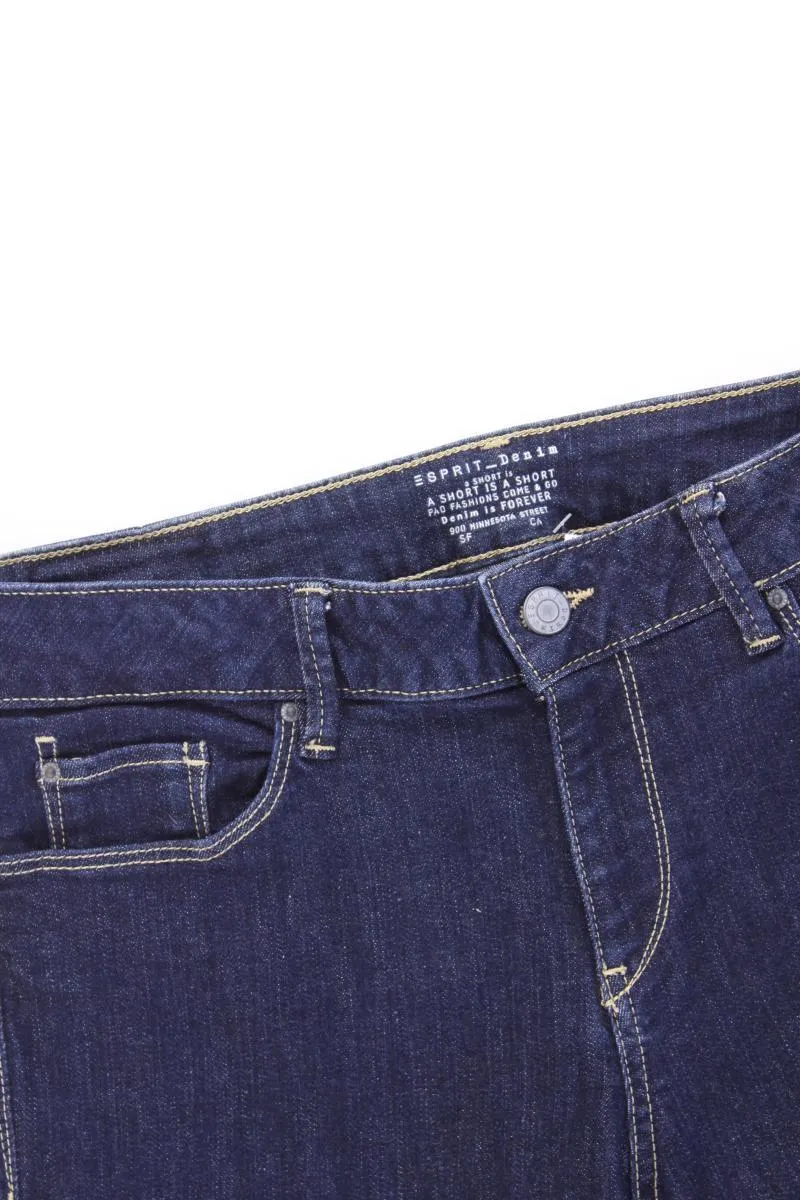Esprit Jeansshorts Gr. W27 blau