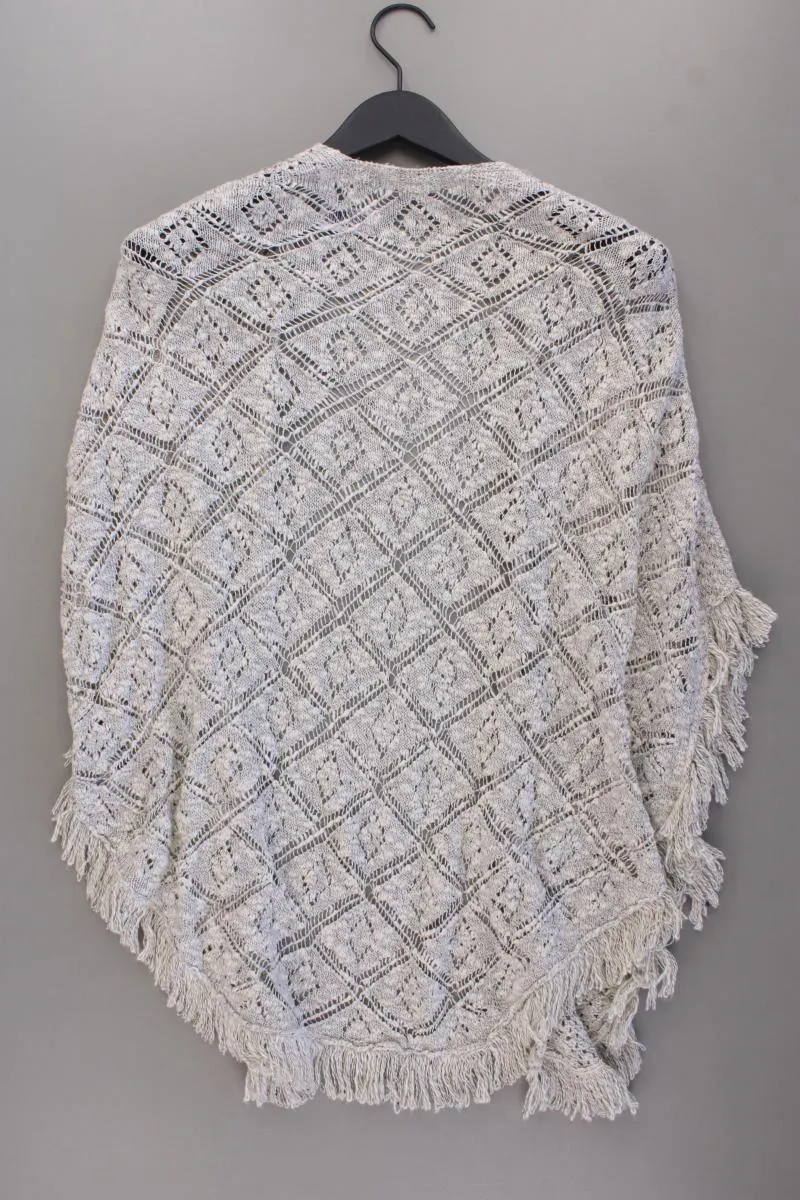 Street One Strickjacke Gr. 34 Kurzarm grau