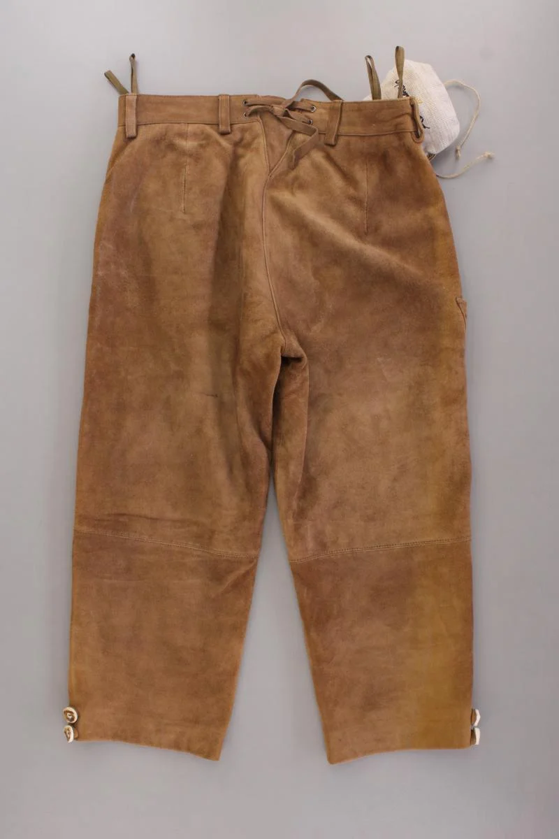 Almsach Lederhose Trachtenhose Gr. 38 braun