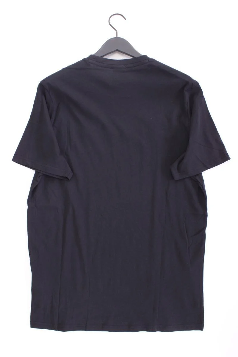 Champion Printshirt für Herren Gr. XXXL Kurzarm schwarz aus Baumwolle