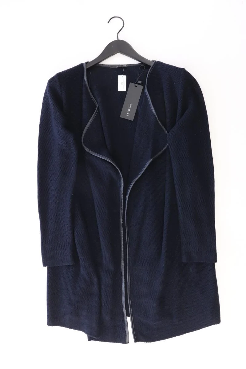 Zero Strickjacke Gr. 44 neu mit Etikett Neupreis: 79,99€! Langarm blau