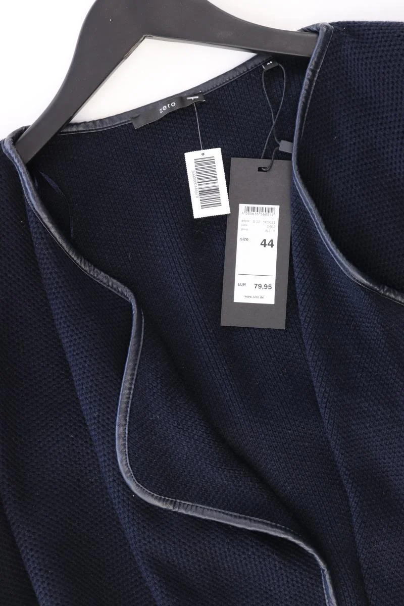 Zero Strickjacke Gr. 44 neu mit Etikett Neupreis: 79,99€! Langarm blau