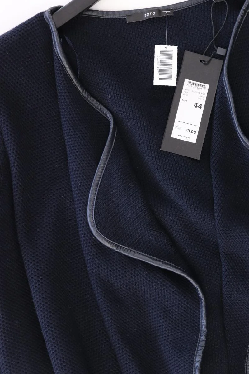 Zero Strickjacke Gr. 44 neu mit Etikett Neupreis: 79,99€! Langarm blau