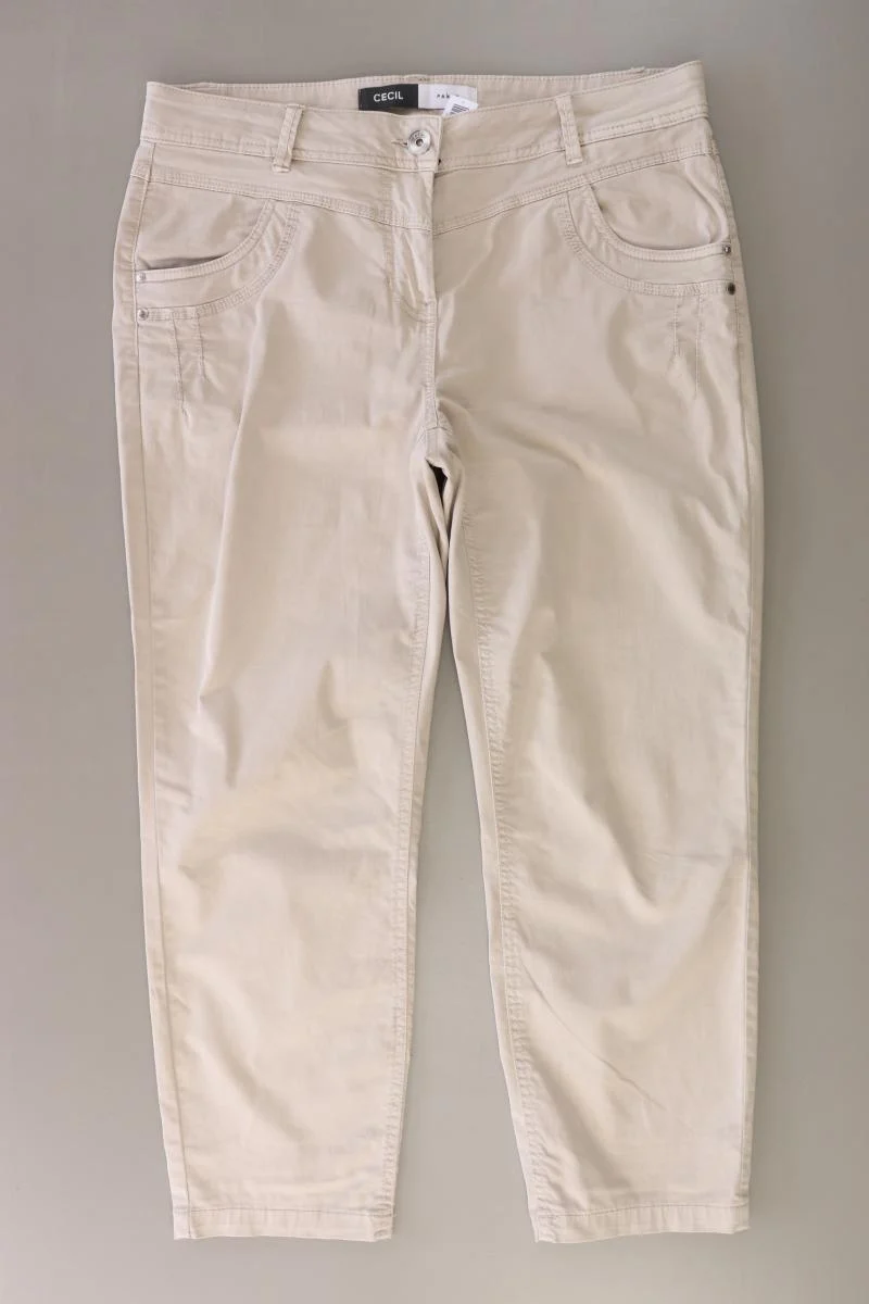 Cecil Hose Gr. W30/L26 creme aus Baumwolle