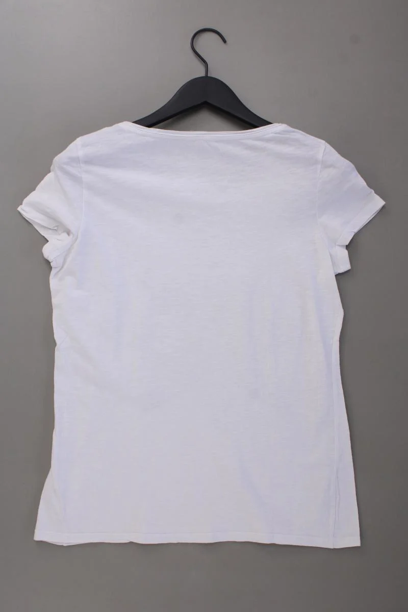 Esprit Printshirt Gr. M Kurzarm weiß