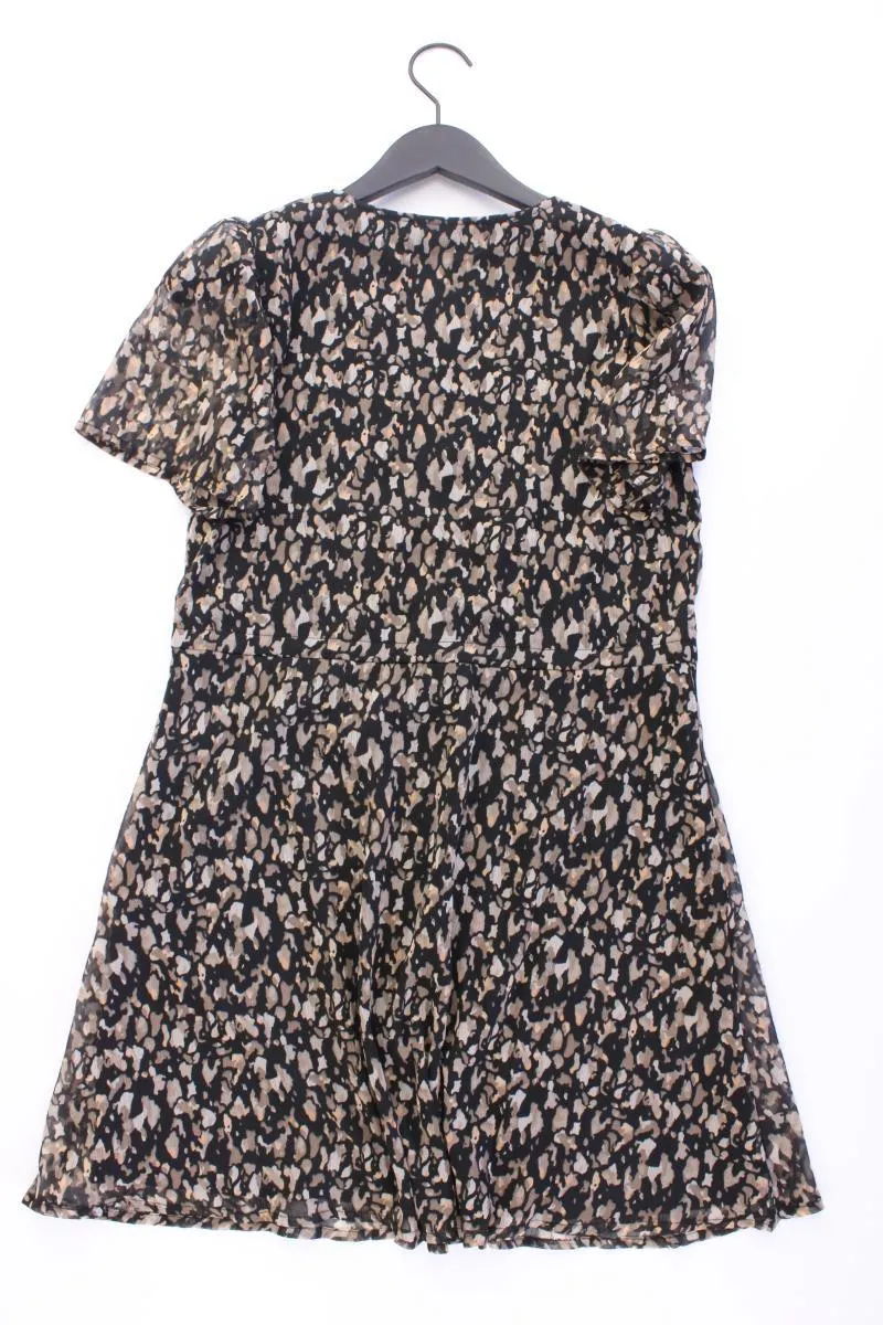 Vila Chiffonkleid Gr. 34 Kurzarm mehrfarbig aus Polyester