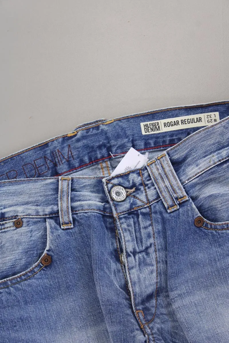 Hilfiger Denim Straight Jeans für Herren Gr. W29/L32 neu mit Etikett blau