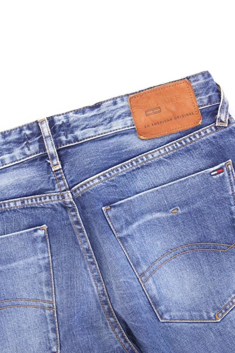 Hilfiger Denim Slim Jeans für Herren Gr. W32/L32 blau aus Baumwolle